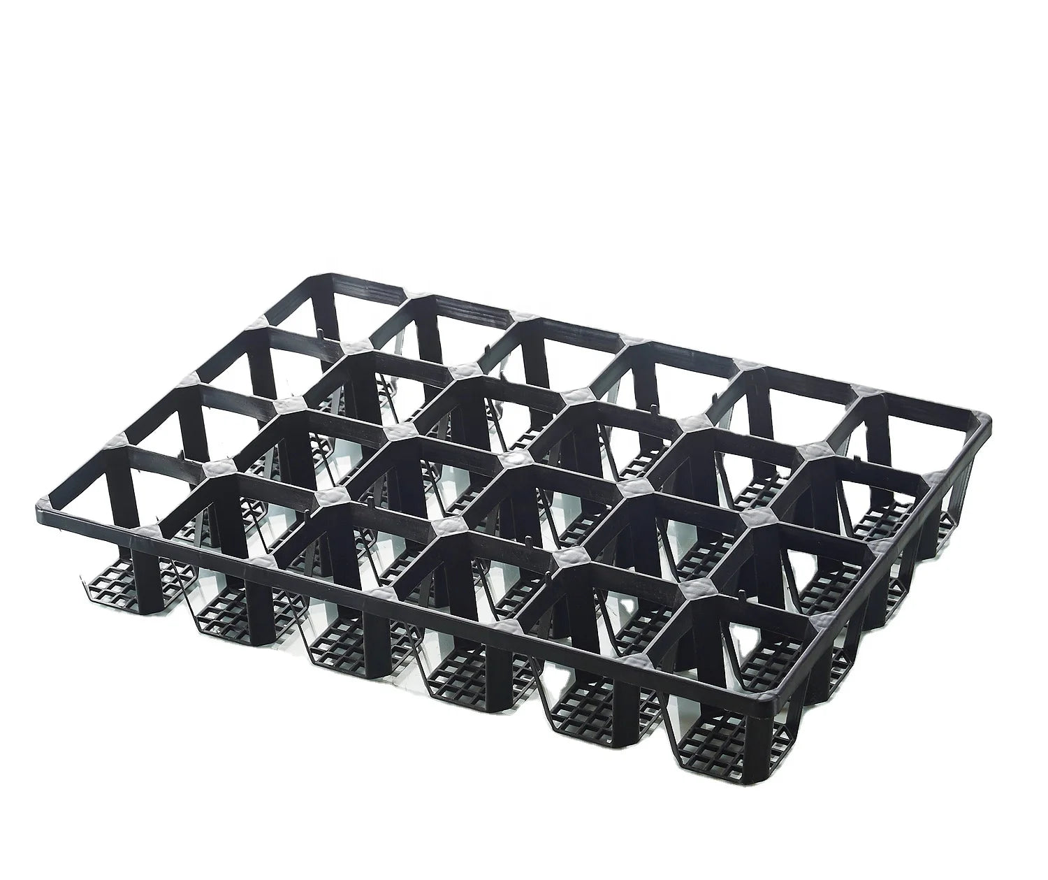 6/12/20/24/40 Cells Plant Pot Stand Plastic Seed Tray in Multi Size