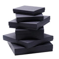 Black Wholesale Custom Logo Luxury Cardboard Paper Gift Packaging Box Customized Art