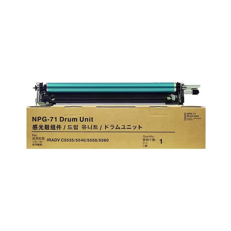 Compatible IRADV C5523 5540 5550 5560 for NPG71 Drum Unit CKMY Color Full Toner Cartridge 100% Satisfaction Guaranteed
