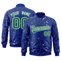 Unisex Casual Winter Coats Customizable Plus Size Men's Varsity Jacket Patch Thin Stand Baseball Bomber Personalized Street Wear