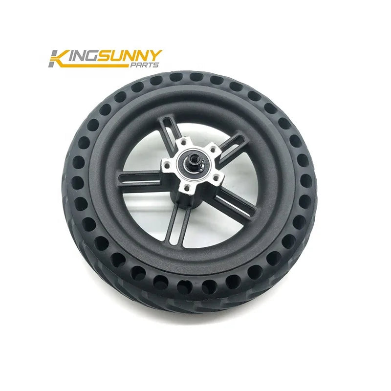 King Sunny 8.5 Inch Honeycomb Solid Tire Rear Wheel for M365 Electric Scooter Spare Parts Escooter Repair Accessory