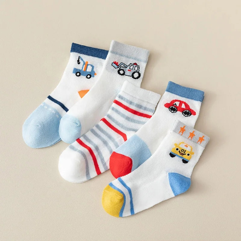 Fashion Custom Kids Socks Cartoon Cute Socks for Kid Colorful Cotton Brand Crew Kids Socks
