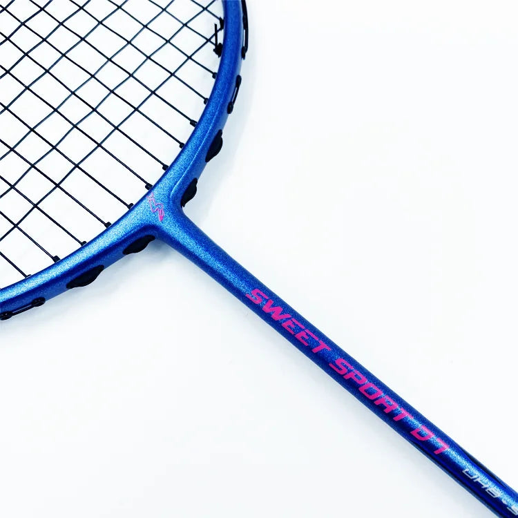 Dmantis China Manufacturer Factory Supply Carbon Badminton Racket 5U Elastic & Durable Professional Racket for Player