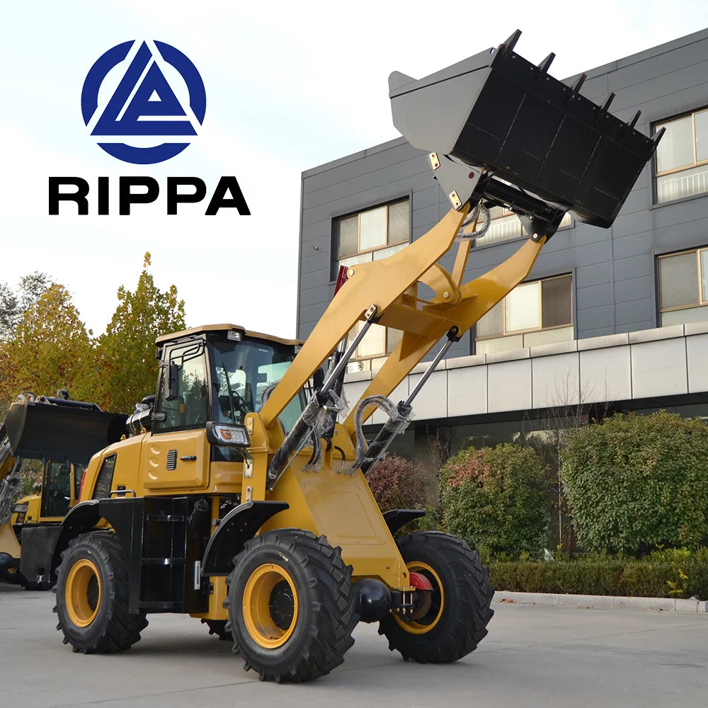 Earth Moving Machinery Compact Wheel Backhoe Excavator Loader Chinese Loaders