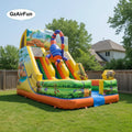 18FT Scorpion Dual Mode PVC Inflatable Slide Wet/Dry EN71 Certified for Backyard Water Park for School Rental