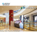 SMD Smart Digital Indoor Screens Advertising Posters Luminous Mobile LED Poster Display Curtain for Advertising Publish
