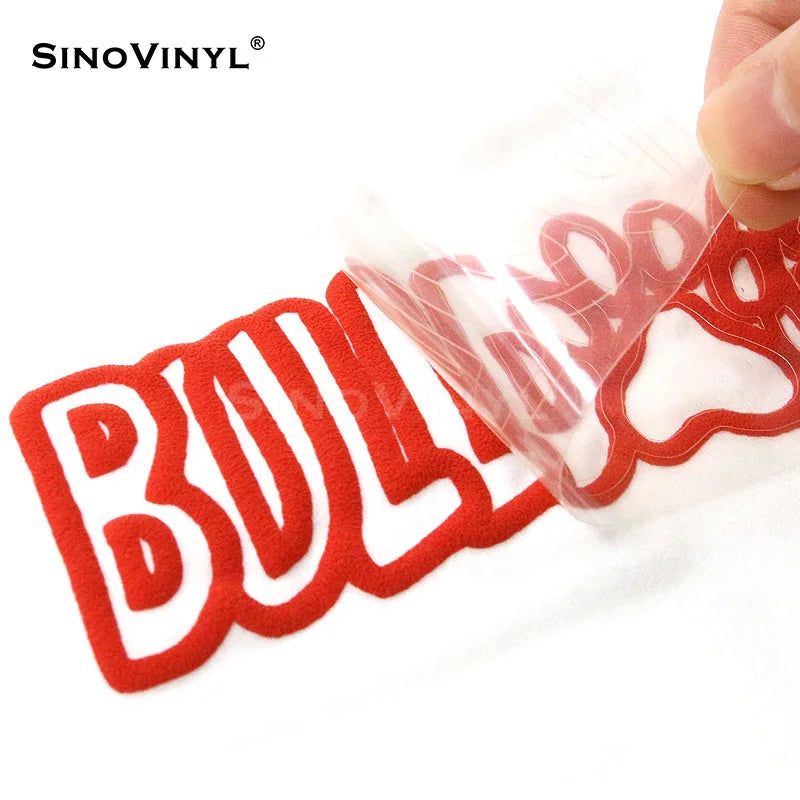 Wholesale 3D Puff Foam Heat Transfer Film Vinyl Samples Are Available