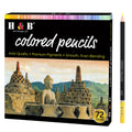 Sketching Nature Custom Colors 50/72 Colored Pencil Set
