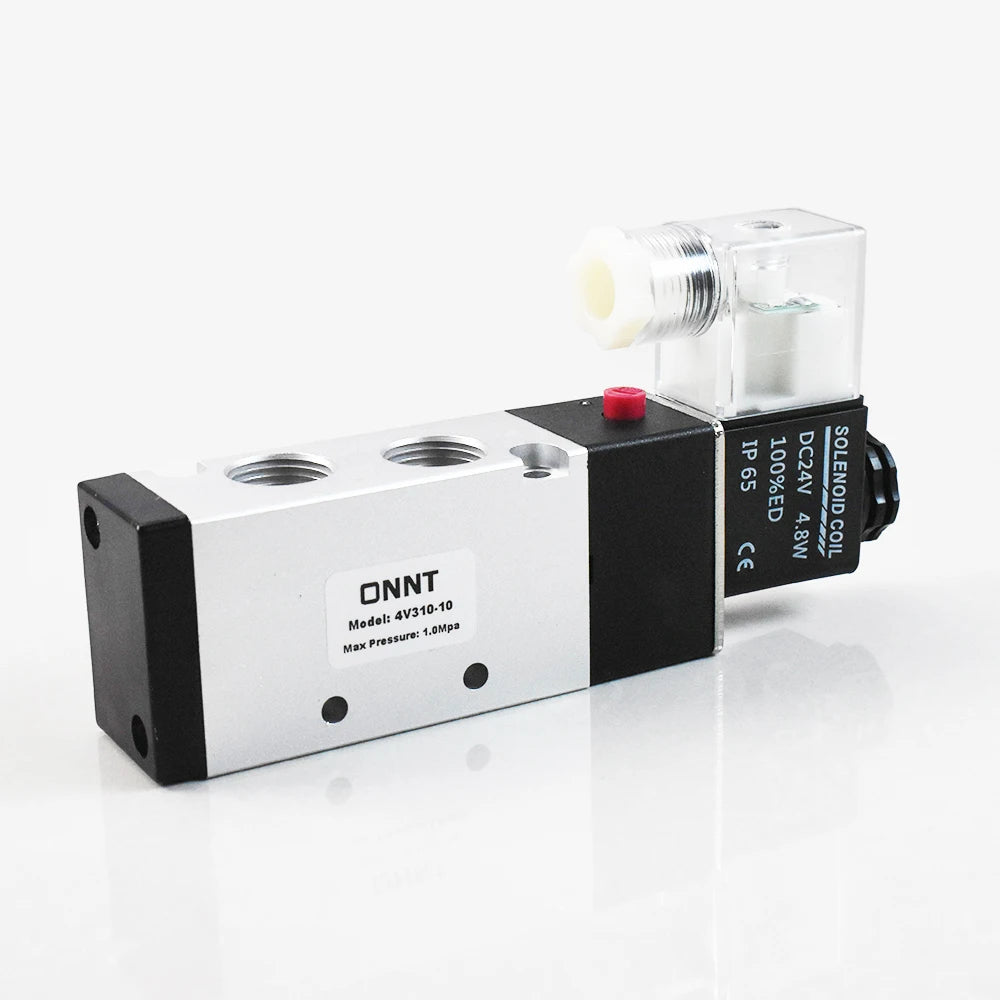 Airtac 4V310-10 Pneumatic Solenoid Valve 3/8 Air Compressor Control Valve 5 Port 2 Position DC24V 12V AC220V 110V Gas OEM