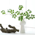 Wholesale Forest Plants Artificial Silk Guanyin Lotus Leaf Stem Simulation Flowers Plant for Living Room Potted Decoration