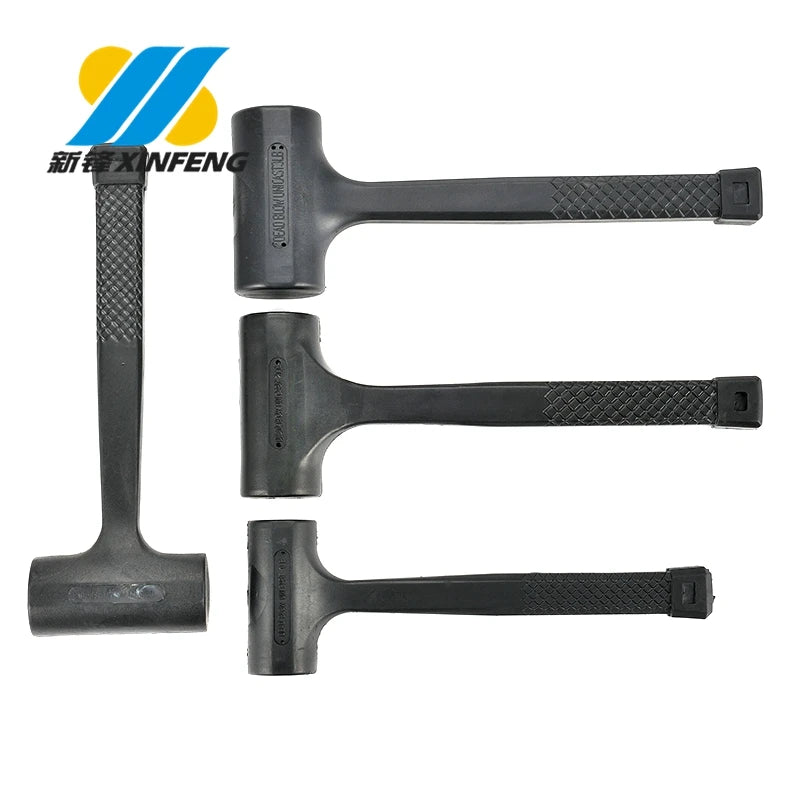 Factory Wholesalers Dead Blow Mallet No Elastic Rubber Hammer Built in Steel Balls