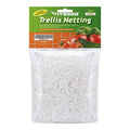 White 5 X 15FT Heavy-Duty 3D Protective Nylon/Polyester Plant Trellis Netting for Climbing Plants and Vegetable Protection