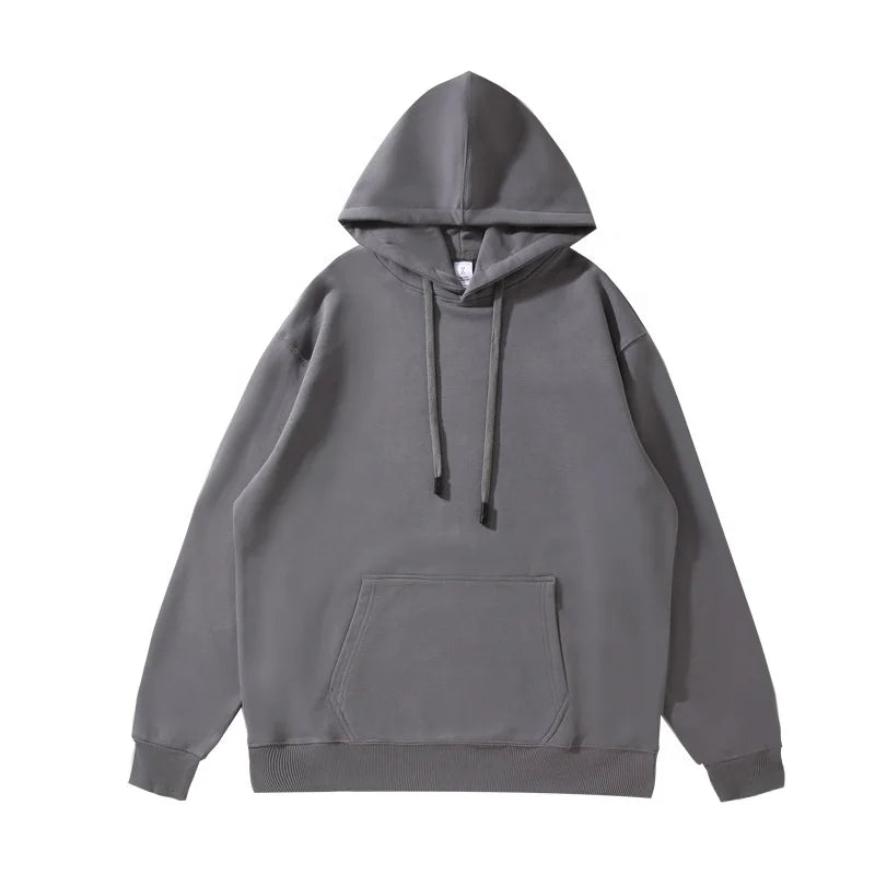 2025 Wholesale Quality 380gsm French Terry Oversized Sweatshirt Plain French Terry 100% Cotton Hoodie 380gsm Wholesale