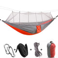 Best-selling Outdoor Multifunction Lightweight 2-Person Parachute Nylon Hammock with Mosquito Net and 200kg Capacity for Camping