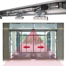 Popular Max Weight 120kg*2 DC 24V Motor in Automatic Door Operator Remote Glass Sliding Door Opener