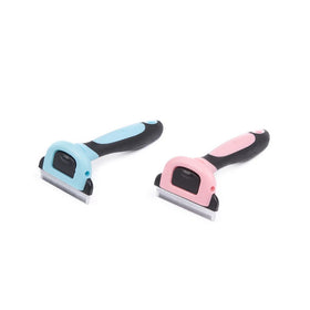 Pet Supplies Pet Grooming Tool Reduce Shedding by up to 95% Deshedding Comb for Dog and Cat