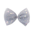 Pretty Girls Colorful Polka Dots Hairgrips Princess Sweet Lace Big Bow Hair Clip for Girls Kids Accessories
