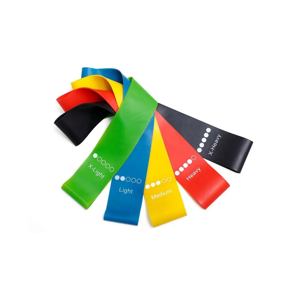 Yoga Resistance Rubber Bands Fitness Elastic Bands 0.3mm-1.1mm Training Fitness Gum Pilates Sport Crossfit Workout Equipment