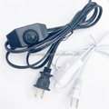 Lamp Harness Light Socket Power Cord Clip Socket Lamp Cord E12 Lamp Holder 2 Pin Power Cord With on Off Inline Switch