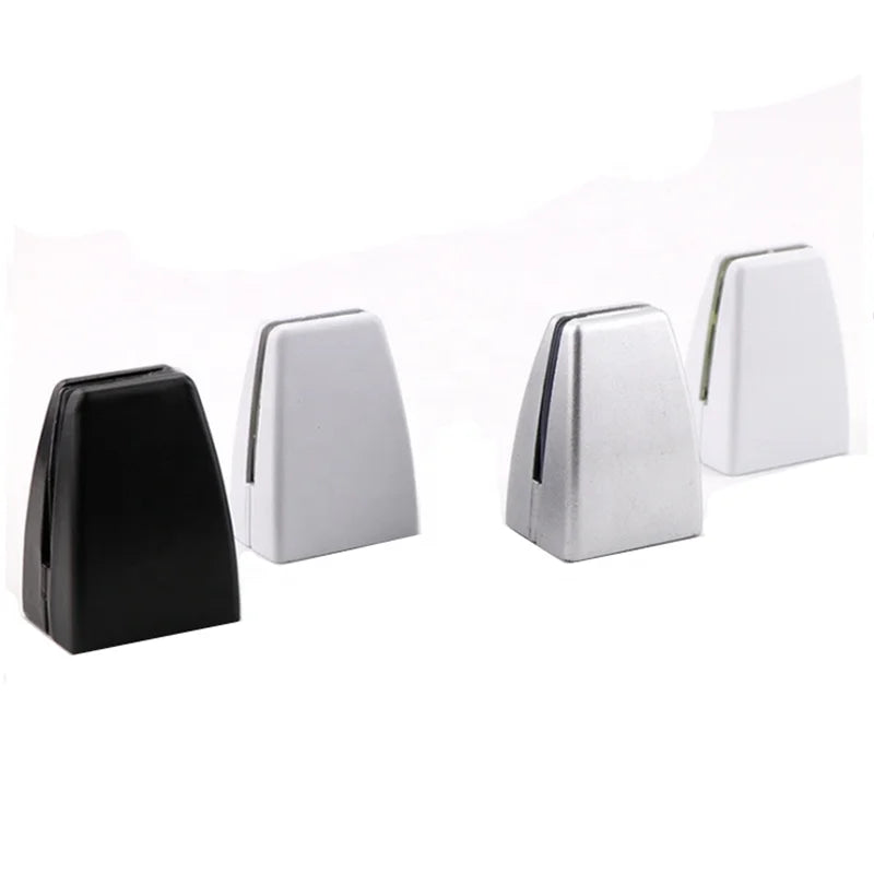 Modern Aluminium Alloy Privacy Panel Clip Clamp for Office Desk Table Wood/Glass Partition Screens-Kitchen Home Office Use
