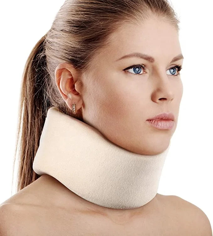 Soft Foam Memory Foam Filling Handmade Washable Disposable Customizable Neck Brace Universal Cervical Collar Adjustable Sleeping