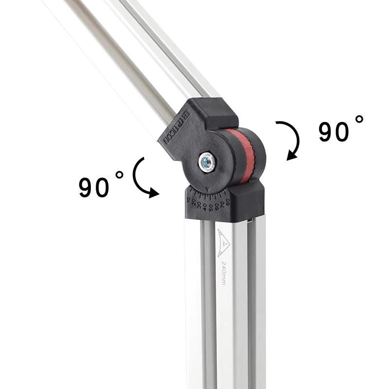 China Manufacturer ML-1016 Slot 10 Infection Molding Nylon Plastic PA66+GF30 Pivot Joint for 5 Degree Slot 8mm 10mm