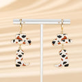 New Fashion Enamel Western Cowgirls Cowboy Hat Boot Earring