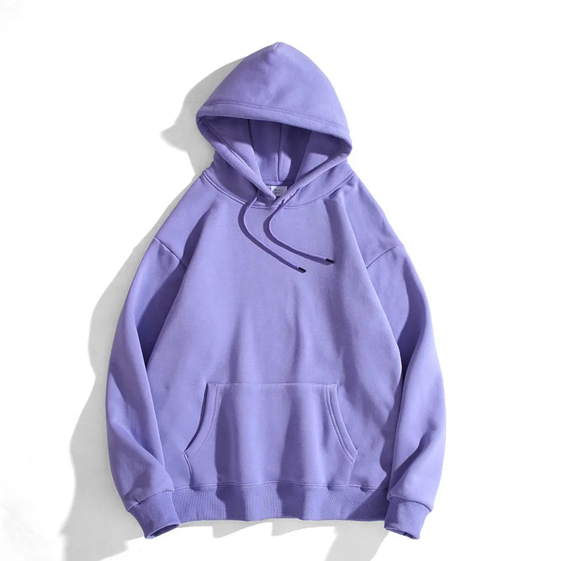 2025 Wholesale 360gsm Plus Size Men's Hoodies Sweatshirts Quality Oversize Hoodie Custom Design 360 Gsm  Hoodies