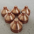 Kaliburn 277120 Nozzle 30Amp 0.6mm Chromium-Zirconium Copper Used Together 277130 Electrode 277145 Shield Cap for Plasma Cutting