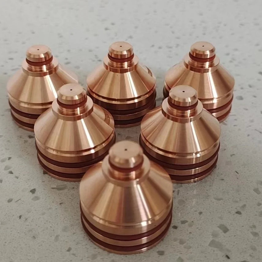 Kaliburn 277120 Nozzle 30Amp 0.6mm Chromium-Zirconium Copper Used Together 277130 Electrode 277145 Shield Cap for Plasma Cutting
