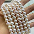 Hot Size 6-6.5mm Natural Pearl Loose Beads 3a High Quality Freshwater Pearl Strand for Woman Pearl Jewelry Necklace DIY