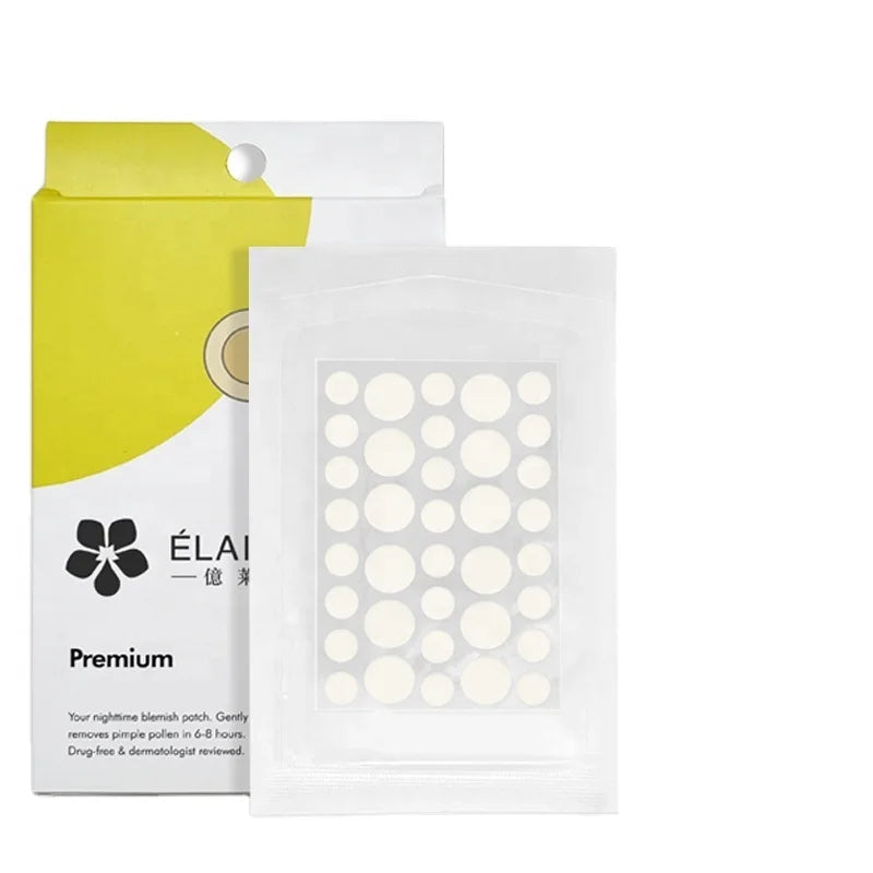 Wholesale Private Label Hydrocolloid Collagen Moisturizer Pimple Patches 36 Patches Invisible Waterproof Vegan Custom Logo OEM
