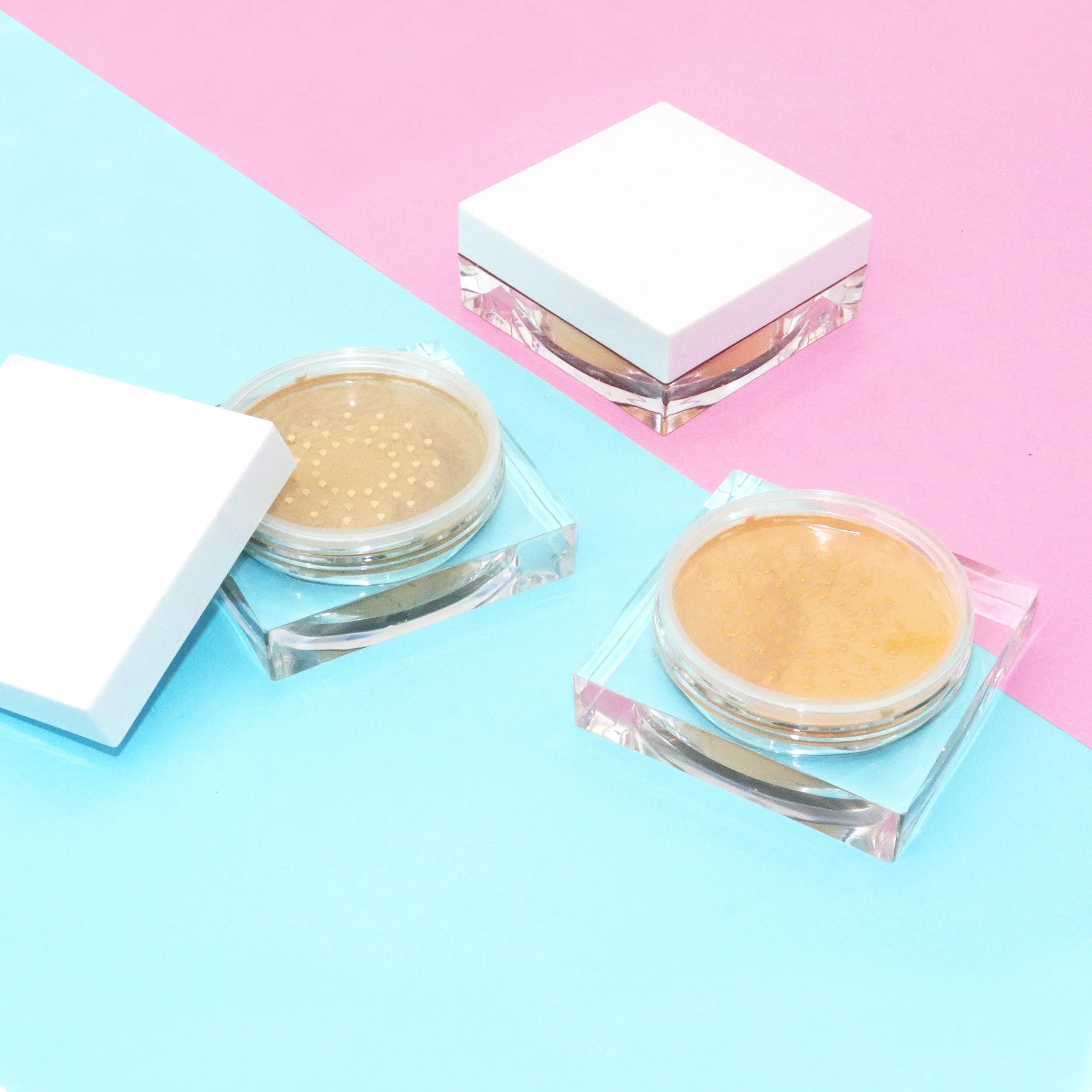 Customize Logo Wholesale Vegan Cosmetics Private Label Face Makeup Translucent Setting Loose Powder