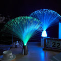 Hot Sale Sensory Star Night Light LED Fiber Optic Lamp for Home Table Popular Centerpiece