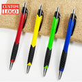 Island Plastic Rubber Ball Pen II Full Color Cheap Gift Pen Office Writing Promotional Ballpoint Pens with Custom logo