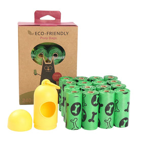 Eco Friendly Plastic Dog Poop Bag with Poop Bag Dispenser Stocked