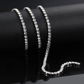 Stainless Steel Close Drill Chain Flash Chain Stainless Steel DIY Necklace Bracelet Waist Clavicle Fashion Claw