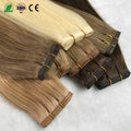 Fasimei Wholesale Hair Extensions China 100% Human Hair Bundles Virgin Flat Weft Hair Extensions