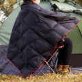 Lightweight Portable 137*203 cm Winter Down Blanket Waterproof and Windproof Camping Blanket for Warmth
