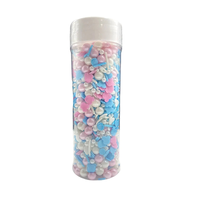 Nonpareil Fancy Solid for Edible Cake Pumpkin Unicorn Mermaid Watermelon Rainbow Sprinkles Bottle Ice-Cream Coffee Sprinkles