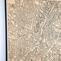 Wholesale Custom Laser Cutting Multilevel Wood City Street Maps Framed Unique Wall Decor Gifts Housewarming Gift