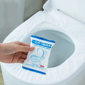 Portable Elastic Non-woven Fabrics Toilet Mats Disposable Toilet Seat Covers for Travel Hotel