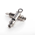 Factory Promotional Silver Promotion Dog Training Iron Metal Whistle