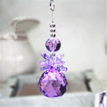 Crystal Ball Sun Catcher Window Hanging Colorful Rainbow Pendant Home Car Garden Party Wedding Decoration