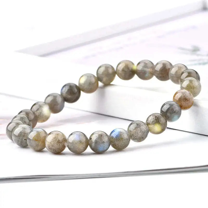 Gemstone Beads for Jewelry Making Natural Gemstone Beads 8mm Labordite Gemstone Beads
