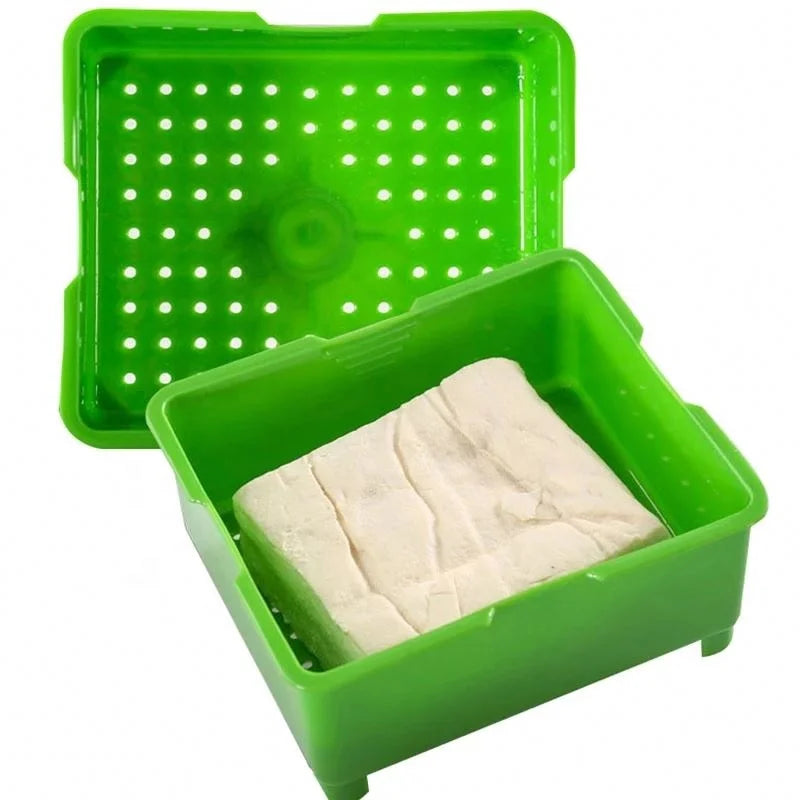 Kitchen Tofu Squeezer Water Filter Drainer Tray Bean Curd Expresser DIY Tofu Mold Box Kitchen Dining Tool Tofu Press-maker