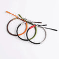 Handmade Woven Colorful Draw String Rope  Multi Colors Braided Matching Rope Three Color Stitching