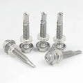 Metal Steel Roofing Screw Washers Hex Head Self Drilling Tapping Screw for Sandwich Panels