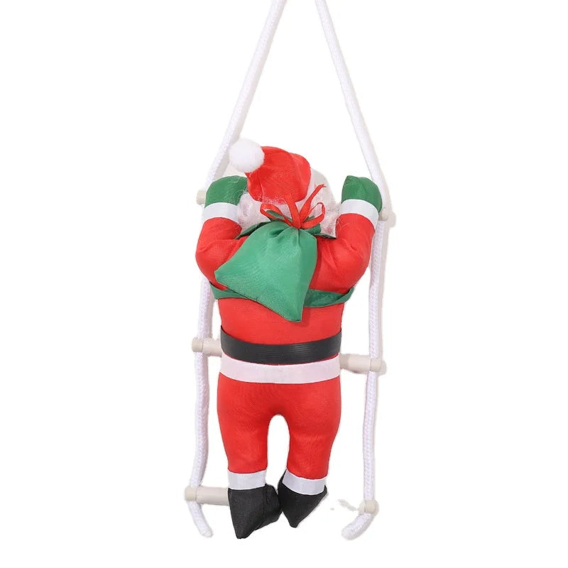 Christmas Decoration Ladder Santa Claus Santa Claus Decoration Christmas Dolls Christmas Gifts Holiday Party Props