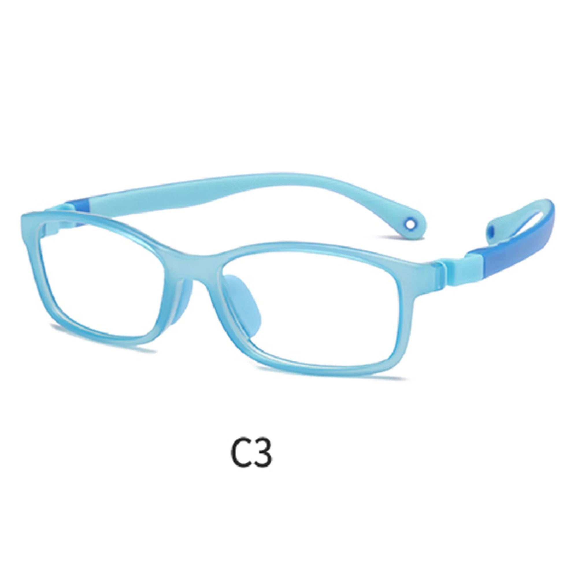 Hot Selling Cute Soft Silicon Children Eyeglasses Kids Eyewear Optical Frames Glasses